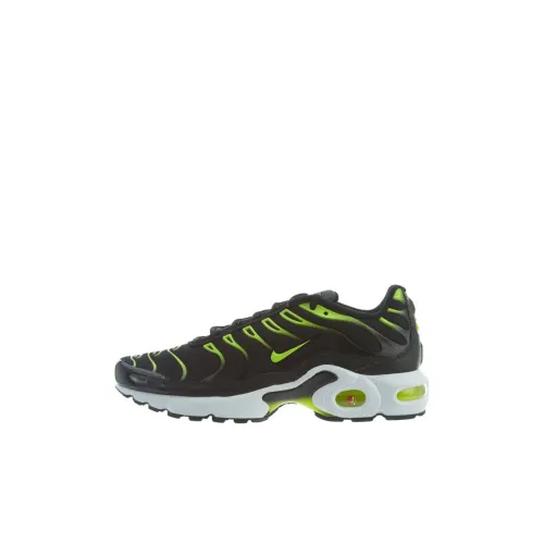 Nike Air Max Plus Low Top Детская беговая обувь Черный Желтый Подростки
