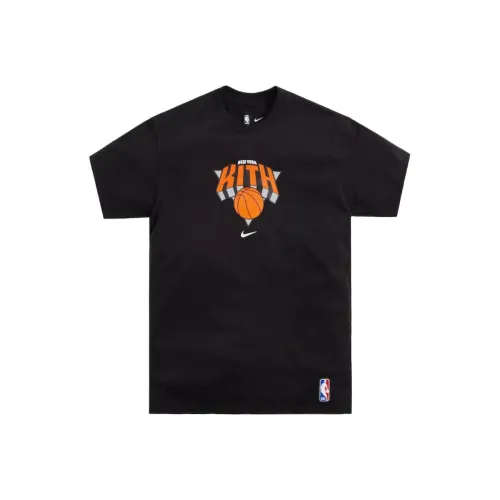 KITH Collaboration Мужская Черная T-Рубашка