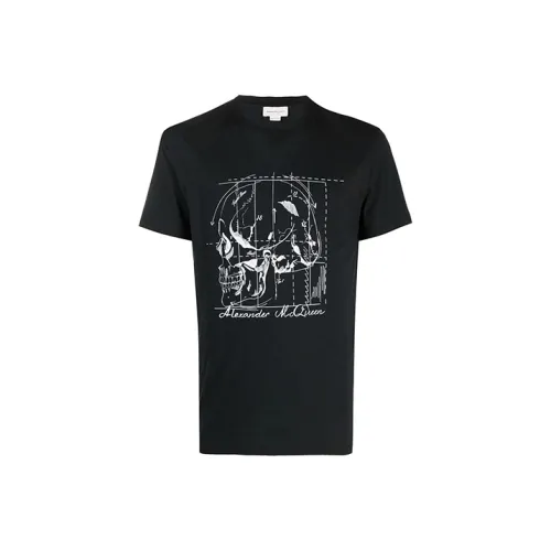 Alexander McQueen Черные Мужские Рубашки
