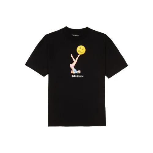 PALM ANGELS Черные Мужские T-рубашки