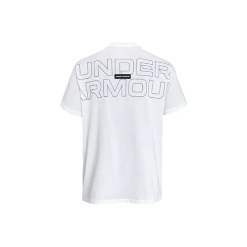 Under Armour Белый Мужской T-Рубашки