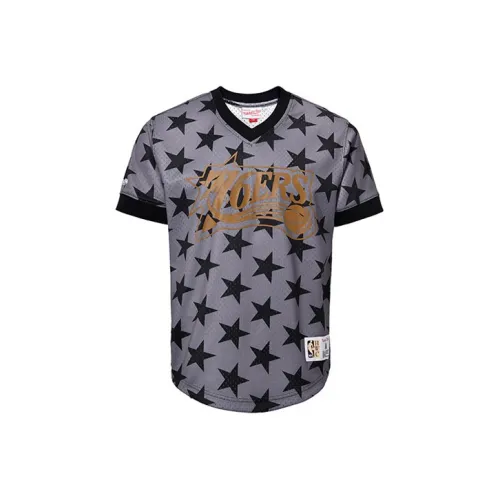 MITCHELL NESS T-Shirt Унисекс Серый