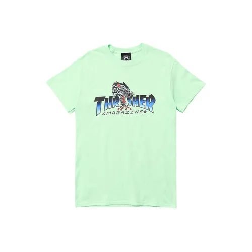 Thrasher T-Shirt US Version Unisex Green Трашер Т-Ширт Американская Версия Унисекс Зеленый