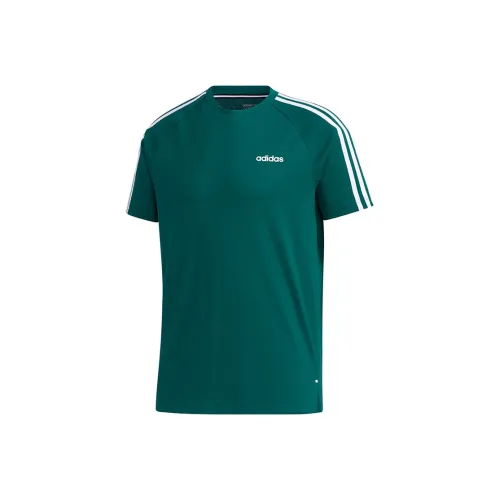 ADIDAS NEO T Рубашка Мужская Лесной Зеленый