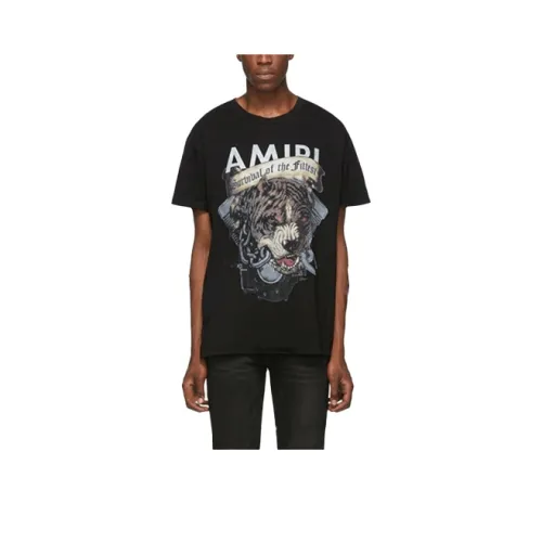 AMIRI Черная Унисекс Футболка
