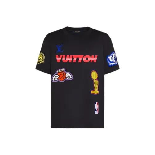 LOUIS VUITTON X NBA Футболка Мужская Черная