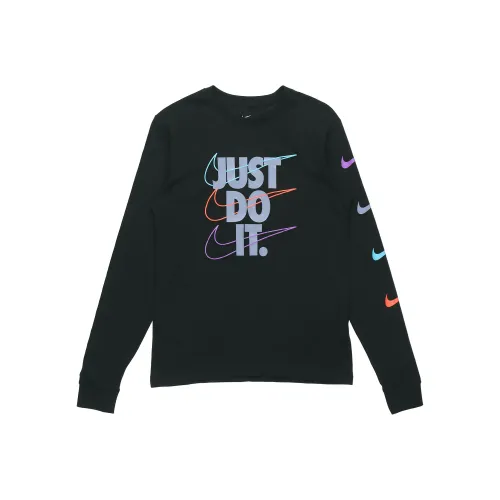 Nike Мужские черные футболки