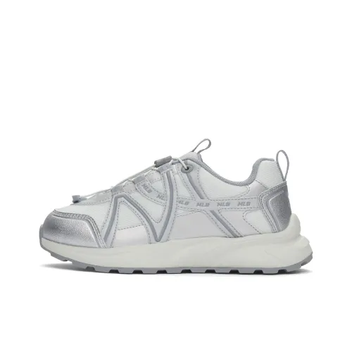 MLB New York Yankees Противоскользящие устойчивые к истиранию низкий топ кроссовки с толстой подошвой унисекс серый