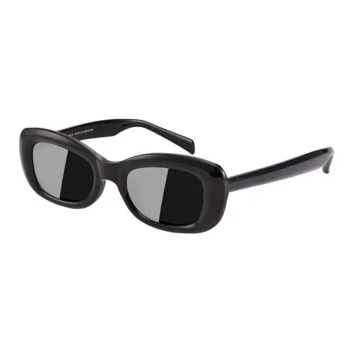 PULAIS Пластиковая оправа нерегулярная форма солнцезащитные очки женские многоцветный