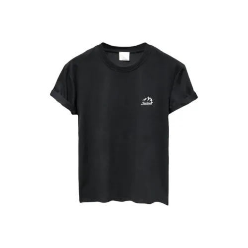 UNIQLO Дисней Co Фирменная черная унисекс футболка