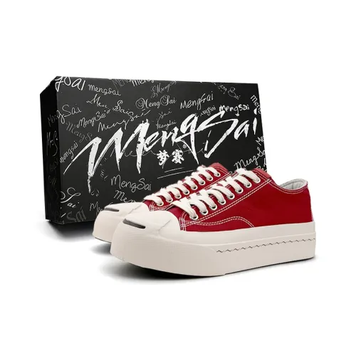 Mengsai Slip-resistant Abrasion-resistant Lightweight Balance Low-Top Shoes Unisex Strawberry Tower Red Менсаи Противоскользящий Устойчивый к износу Легкий Баланс Низкие Кеды Унисекс Клубничный Тауэр Красный