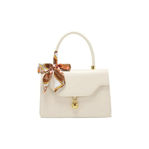 PAYOT Microfiber Synthetic Leather Bag Single Shoulder Crossbody Bag Women's Ecru PAYOT Микрофибра Синтетическая Кожа Сумка Одно Плечо Сумка через плечо Женская Экрю