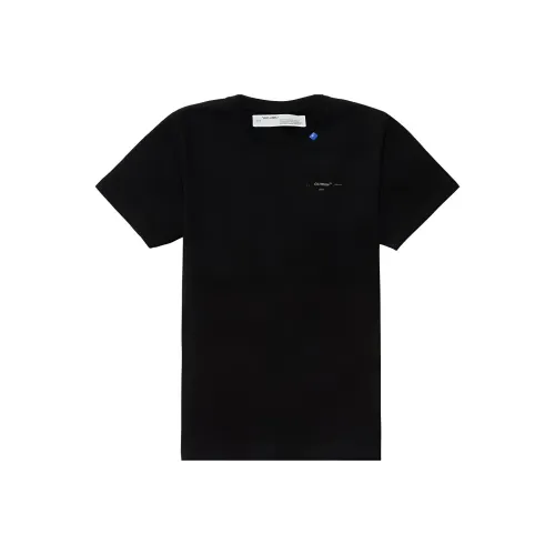 OFF Белый FW19 Стандартная Рубашка Мужская Черная