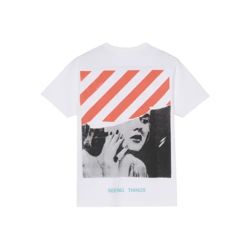 Off Белый SS20 Мужские T-рубашки
