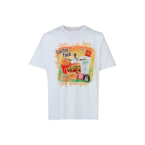 Travis Scott Белая Мужская Футболка