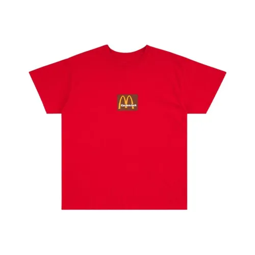 Travis Scott x McDonald's Кунжут III T-Shirt Рубашка Мужская Красная