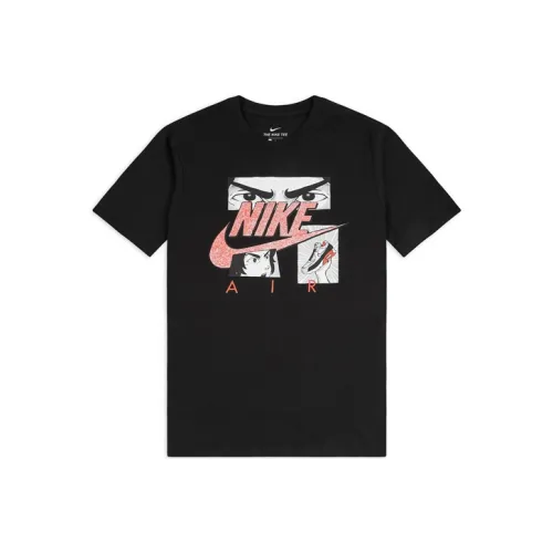 Nike Мужские черные футболки