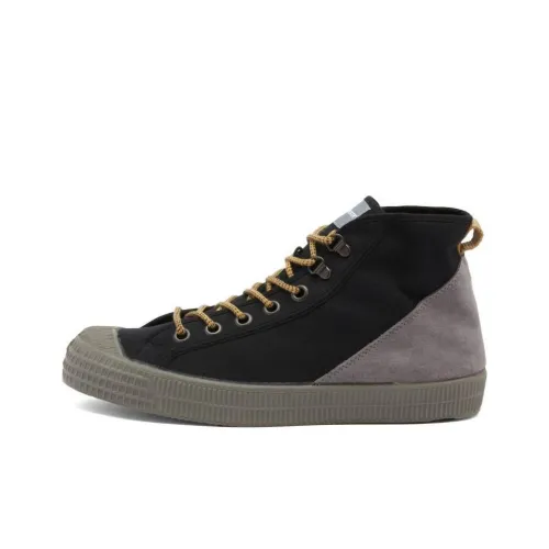 Novesta Star DRIBBLE HIKER MID Топ Скейтборд Кроссовки Унисекс Черный