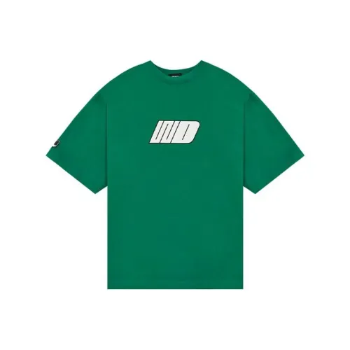 WE11DONE Зеленая Унисекс Футболка