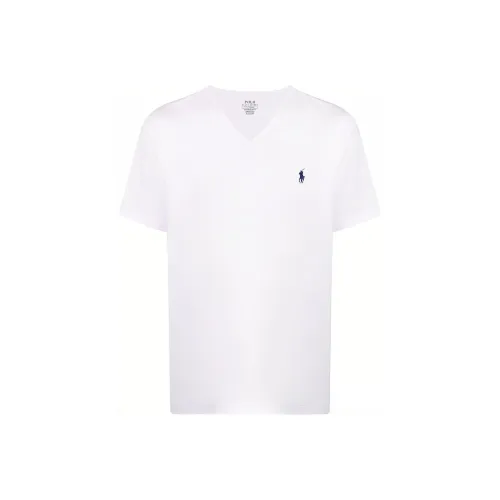 Polo Ralph Lauren Белые Мужские T-рубашки