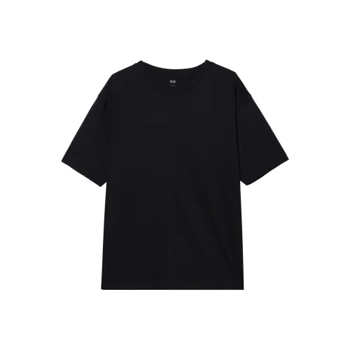 UNIQLO SS23 T-Shirt Unisex Black UNIQLO SS23 T-Shirt Унисекс Черный