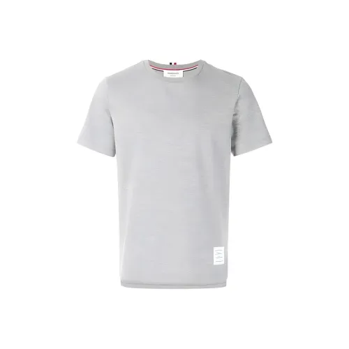 THOM BROWNE Серый Мужской T-Рубашки