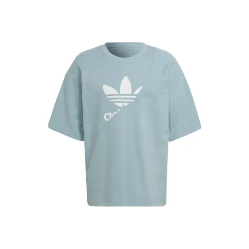 Adidas Originals T-Shirt Мужская Серый Зеленый