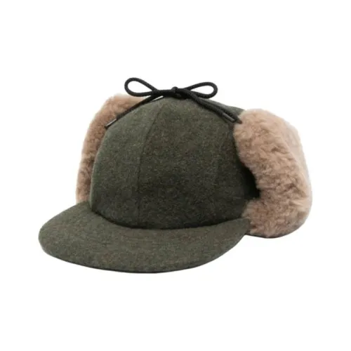 Filson Шерсть Кепки Мужские Зеленые