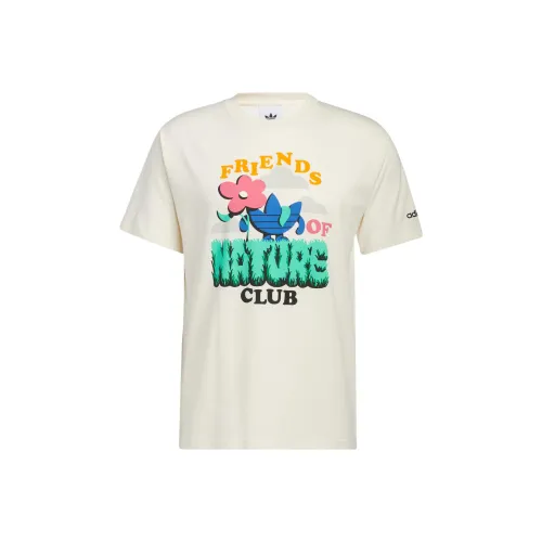 Adidas Originals T-Shirt Мужской Экрю