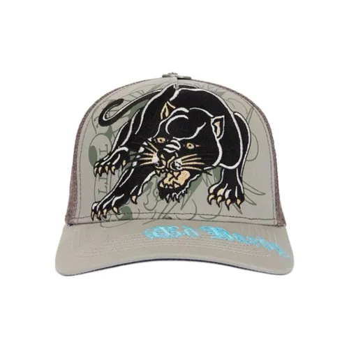 ED HARDY X Хлопок Бейсболки Мужские Серые