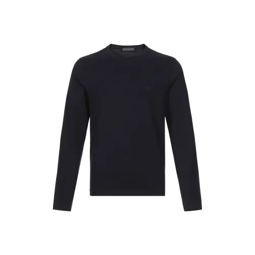 PRADA Мужские черные T-рубашки