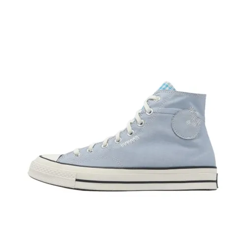 Converse Chuck 70 Устойчивые к истиранию высокие топы кеды унисекс синие