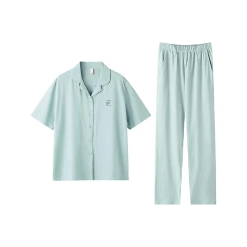 ZAO FU NIAO Пижамный комплект женский солнечный горный синий