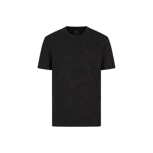ARMANI EXCHANGE Мужские черные футболки