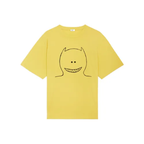 CELINE SS22 T Рубашка Мужская Желтая