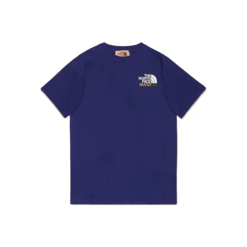 GUCCI X The North Face Синий Мужской T-Рубашки