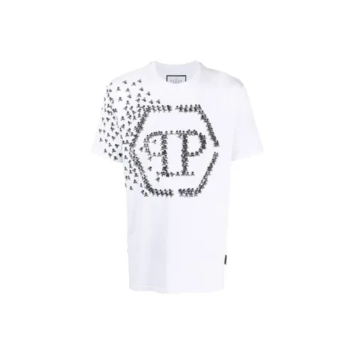 PHILIPP PLEIN SS23 T-Shirt Мужской Белый