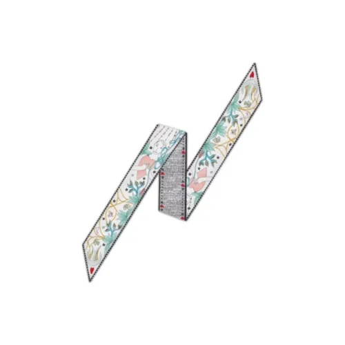 DIOR Шарфы из шелка Тутовый Унисекс Многоцветный