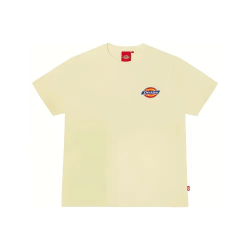 Dickies Светло-желтая унисекс футболка
