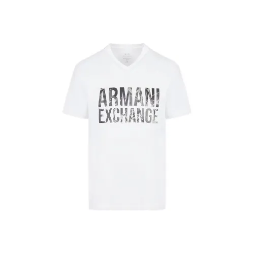 ARMANI EXCHANGEAE SS23 T Рубашка Мужская Белая