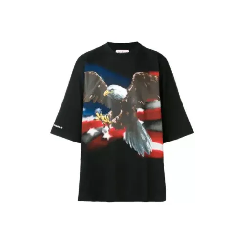 PALM ANGELS Черная унисекс футболка