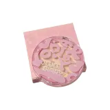 Леопардовый принт, натуральный, пудра