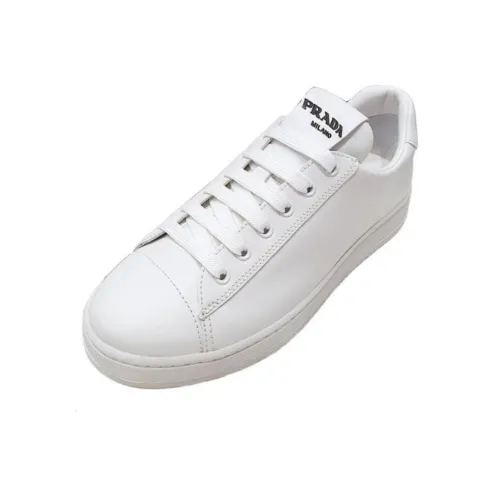 PRADA Низкие кроссовки для скейтбординга унисекс белые