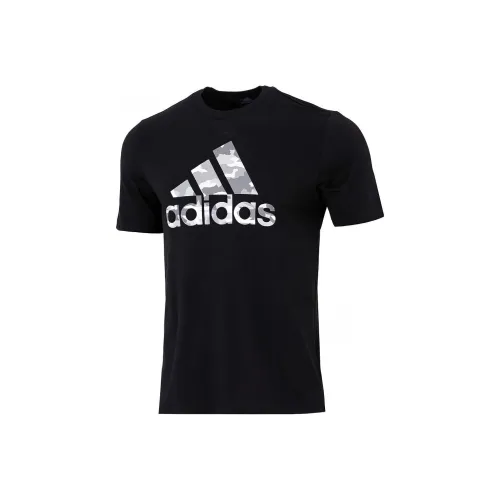 Adidas Мужские черные футболки
