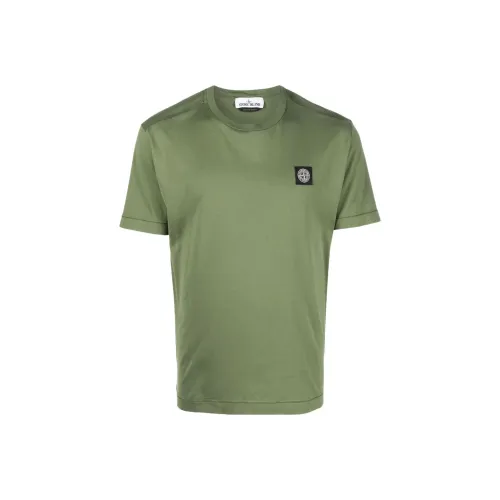 Stone Island Зеленая Мужская T-Рубашка