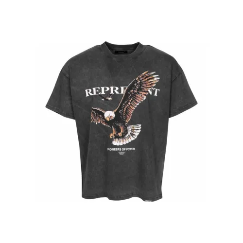 REPRESENT Темно-серые Мужские T-рубашки