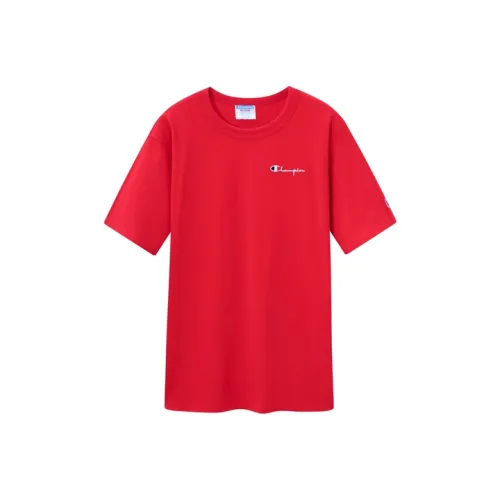 Champion T-Shirt Unisex Red US Version Чемпион T-Shirt Унисекс Красный Версия для США