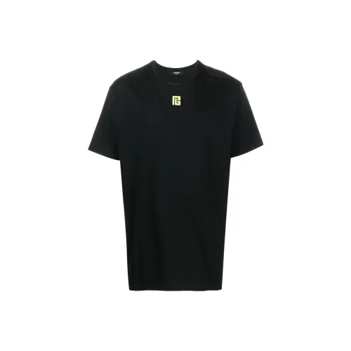 BALMAIN Мужские черные T-рубашки