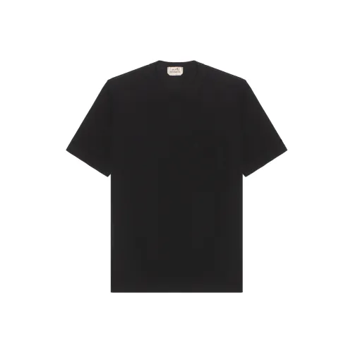 HERMES Мужские черные рубашки T