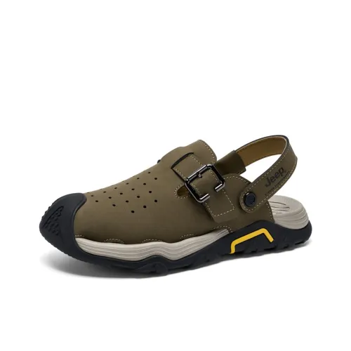 JEEP Устойчивые к истиранию домашние тапочки для мужчин